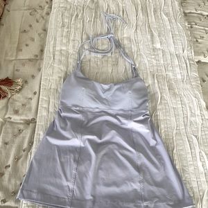 Lululemon Tank with Bra and Cute Back Detail